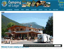 Tablet Screenshot of camping-al-lago.it